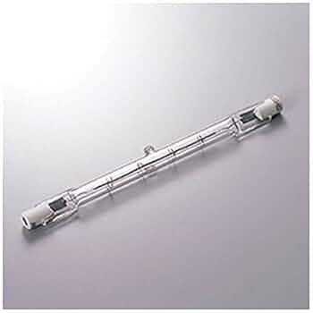 東芝ライテック/両口金ハロゲンランプ J110V200WK(クリヤー) 東芝ライテック/両口金ハロゲンランプ J110V200WK(クリヤー)